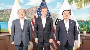 한미일 “北 핵실험땐 이전과 다른 대응”… 美핵항모 이달 부산에