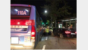 20대 만취 운전자, 행인·버스·택시 ‘쾅쾅쾅’…8명 중경상