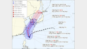 태풍 ‘힌남노’ 내일 오전 초강력으로 발달할 듯…전국에 강풍·호우 예상