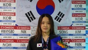 수영 양하정, 세계주니어선수권서 한국 선수 최초 메달
