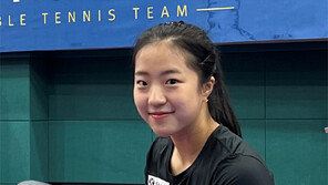 신유빈 “비장의 신무기 공개합니다”