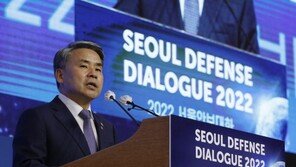 이종섭 국방장관 “北, 핵·미사일 개발에 치러야 할 비용 막대”