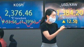 환율 1400원 초읽기… “달러예금 가입 고객 평소보다 6배 늘어” 