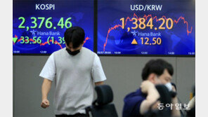 환율, 1370원 넘은 지 이틀만에 1380원도 뚫었다