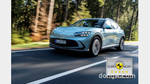 제네시스 GV60, 유럽 안전성 평가서 최고 안전 등급 획득