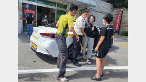 고속도로서 쓰러진 여학생…단속용 드론으로 발견해 구조