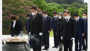 정진석 비대위, 현충원 참배로 일정 시작…“책임감 막중”