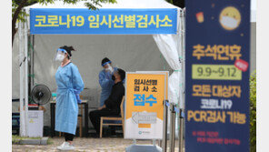 추석연휴 고속도로휴게소 9곳 선별검사소 운영…확진자 576명 찾아