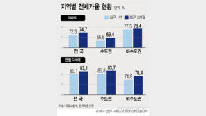 서울 등촌동 빌라 전세가율 105%…정부, 읍면동까지 공개