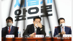 ‘당 정상화’ 다짐 정진석 비대위…이준석 리스크가 고비