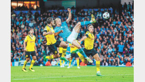 ‘결승골’ 홀란, 친정팀 무너뜨리고 조용한 자축