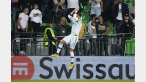 호날두, 유로파리그 20년 만에 첫 득점