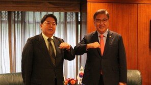 한일 외교장관 뉴욕서 회담…정상회담 질문엔 묵묵부답  