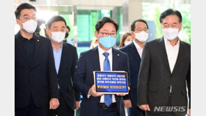 민주, 감사원 찾아 “정치탄압 앞장 서…계속되면 해체 불가피”