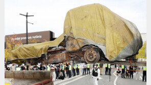 경찰 “스프링클러 물탱크 정상 수위”… 현대百 “물 사용된 만큼 자동 공급돼” 