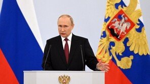 푸틴, ‘병합’ 우크라 4개 점령지 결코 포기 안해…우크라에 협상 제안