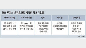 대기업 해외공장 증설에… 국내 소부장 협력사들도 고용 ‘훈풍’