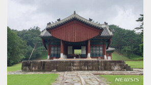 문화재청 “동구릉 하천의 견치석 공사는 하천 호안 정비사업 일환”