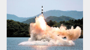 北, 저수지서 미니 SLBM 발사… 南 겨냥 전술핵 노골적 위협