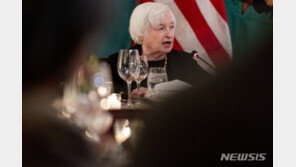 옐런 美재무, 러 재무장관 면전에 “미사일 공격 야만적” 직격