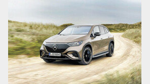 벤츠, 자체 개발 플랫폼 전기차 ‘더 뉴 EQE SUV’ 공개 