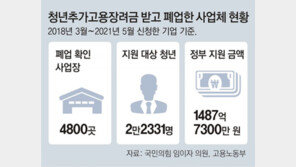 매출 0원 기업에도 준 ‘청년고용장려금’ 