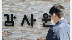 감사원 “근거없는 비방 확산…정치보복·정치감사와 관련 없다”