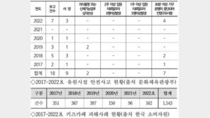 키즈카페 사고 6년간 1543건…문체부 업무보고건은 단 3건