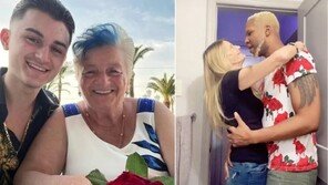 사랑일까 비즈니스일까…56세 할머니와 약혼한 19세 남성