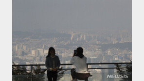 [날씨]흐린 주말 곳곳 빗방울…중부 미세먼지 ‘나쁨’