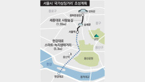 “광화문~한강 7km, 샹젤리제처럼 녹지 조성”