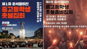 尹퇴진 촛불집회 나오면 봉사점수?…교육부 “허위사실 수사의뢰”
