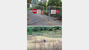 [단독]군사보호구역에서 주민들 골프… 무단침입 방치된 옛 성남골프장 