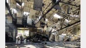 “스프링클러 있지만 작동 안했다”… 삶의 터전 잃은 매천시장 상인들