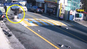 졸음운전車 치인 초등생들, 비틀대면서도 친구부터 챙겨