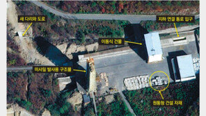 움직임 활발해진 北 동창리 발사장