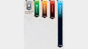 美빅테크 ‘블랙 위크’… 1360조원 날아갔다