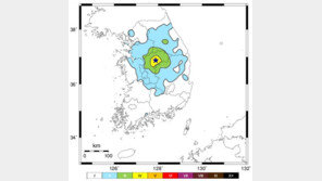 충북 역대 가장 센 지진…육상지진으로 역대 13번째 강해