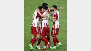 황인범 2호 도움…올림피아코스, 라미아에 2-0 승리