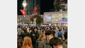 이태원 참사에 놀란 日…가건물 세워 경찰 통제 강화
