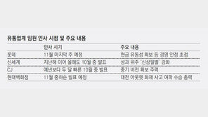 “3高 위기 넘자”… 유통업계, 연말인사 서두르고 총력 대응