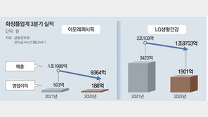 주름살 늘어가는 ‘K뷰티’… 화장품업계 실적 곤두박질