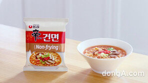 저칼로리 열풍에…농심, 올해 건면 매출 1000억 문전