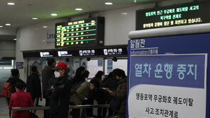 “정상 예매됐고 안내 없었다” 탈선에 운행 차질, 발길 돌린 시민들 ‘분통’