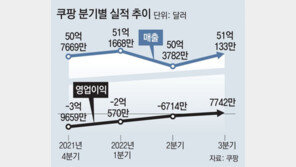 쿠팡, 3분기 첫 흑자 전환… 로켓배송 8년만에 날았다