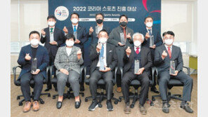 2022 코리아스포츠진흥대상 시상식