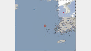 전남 신안군 북쪽 해상서 지진…규모 2.1·최대 진도 Ⅰ
