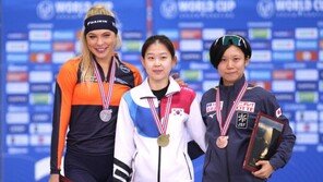 ‘포스트 이상화’ 빙속 김민선, 한국 최초 월드컵 여자 1000m 은메달
