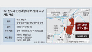 3기 신도시 첫 삽… 1만6600채 ‘인천 계양지구’ 오늘 착공식