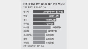 카타르 123명 보내는 EPL, 클럽들은 308억원 넘게 받는다